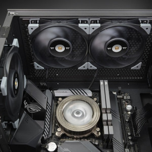 Thermaltake TOUGHFAN 14 PWM 140mm Black Two Fan Pack