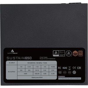 ALPHAGEAR SUSTAIN, 80+ Bronze, 650W