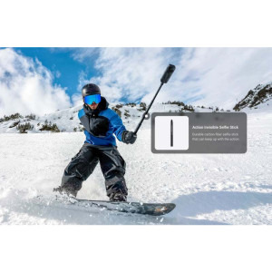 Insta360 X5 Midnight Black Snowboard Bundle