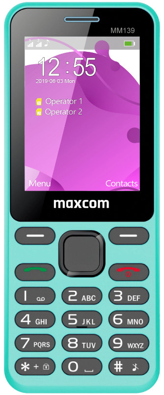Telefon mobil Maxcom MM139 Dual SIM Blue