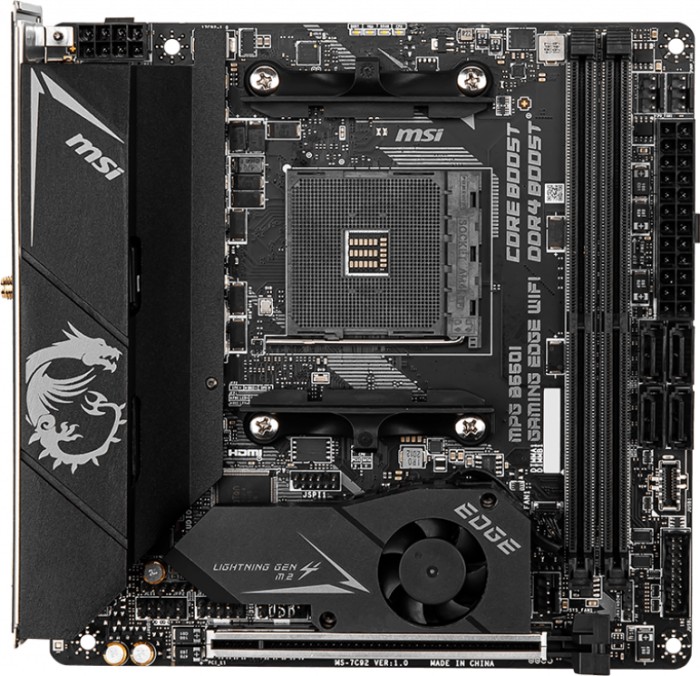 Placa de baza MSI MPG B550I GAMING EDGE WIFI