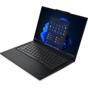 Lenovo 14'' ThinkPad E14 Gen 7, WUXGA IPS, Procesor Intel® Core™ Ultra 7 255H (24M Cache, up to 5.10 GHz), 16GB DDR5, 512GB SSD, Intel Integrated Graphics, No OS, Black