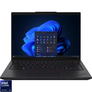 Laptop Lenovo 14 ThinkPad L14 Gen 6, WUXGA IPS, Procesor Intel® Core™ Ultra 5 225U (12M Cache, up to 4.80 GHz), 16GB DDR5, 512GB SSD, Intel Graphics, Win 11 Pro, Black