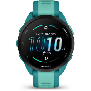 Garmin Forerunner 165 Music, GPS/Wi-Fi, Turquoise curea Silicon Aqua