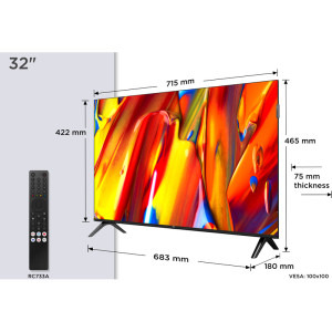 TCL Smart TV QLED 32V5C Seria V5C 80cm Full HD