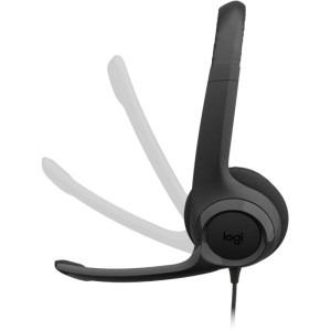 Logitech On-Ear, H390 USB-C Computer Headset Black