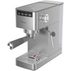 Espressor de cafea Fram manual FEM-D15SS, 1350W, 15bar, 1.2L, Argintiu