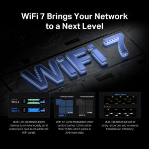 MERCUSYS 2.5Gigabit MR37BE Dual-Band WiFi 7