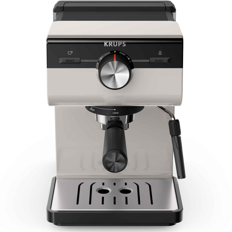 Espressor de cafea Krups manual Authentic C40 XP381B10 1000W 15bar 2L Negru/Gri