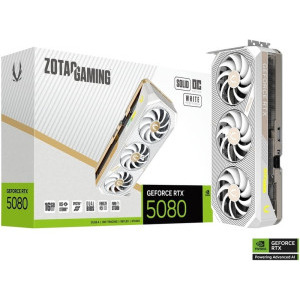 Zotac GeForce RTX 5080 SOLID OC White Edition 16GB GDDR7 256-bit DLSS 4.0
