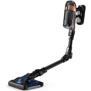 Rowenta X-Force Flex 15.60 RH99G3WO, vertical cu mop, 380W, 0.65L, Negru