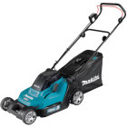 Makita Masina de tuns iarba cu acumulator DLM432Z, 18 V, latime taiere 43 cm, inaltime taiere 20-75 mm, 13 trepte de taiere, sac colector 50 L, functie mulcire, fara acumulator inclus