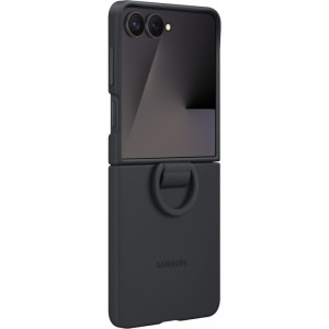 Samsung Protectie pentru spate Silicone Ring Black pentru Galaxy Z Flip7