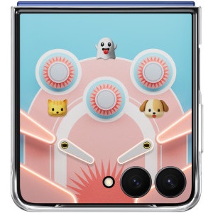 Samsung Protectie pentru spate Transparent pentru Galaxy Flip7