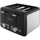 Fram Prajitor de paine FTP-1574SSBK, 1600W, Negru/Argintiu