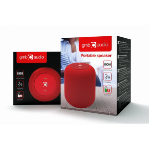 Gembird Boxa portabila BT 5W Red