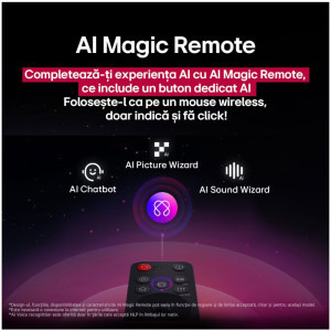 LG Smart TV 43QNED70A6A Seria QNED70 AI 108cm 4K UHD HDR