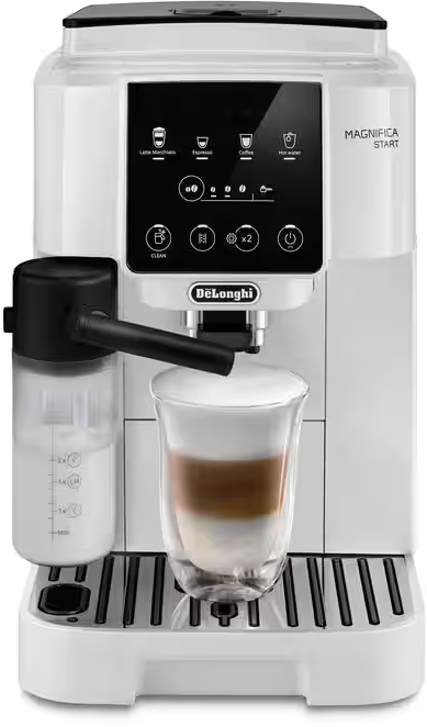 Espressor de cafea DeLonghi automat Magnifica Start ECAM220.61W 1450W 15bar 1.8L Alb