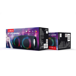Gembird Boxa portabila SPK-BT-LED-02 Black