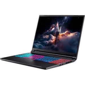 Acer Gaming 16'' Nitro V 16S AI ANV16S-41, WUXGA IPS 180Hz, Procesor AMD Ryzen™ 7 260 (16M Cache, up to 5.1 GHz), 32GB DDR5, 1TB SSD, GeForce RTX 5050 8GB, No OS, Obsidian Black
