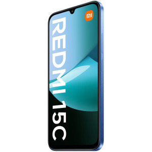 Xiaomi Redmi 15C, 128GB, 4GB RAM, 4G, Tri-Camera, Moonlight Blue + Woven Strap Ring Stand