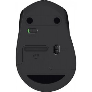 Logitech M330 Silent Plus, Wireless, Black
