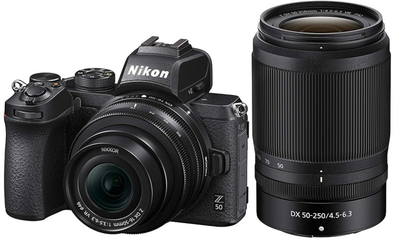 Aparat foto Nikon Z50 Dual Zoom Kit 16-50mm VR + 50-250mm VR NIKON imagine noua idaho.ro