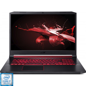 Acer Gaming 17.3'' Nitro 5 AN517-51, FHD IPS 144Hz, Procesor Intel® Core™ i7-9750H (12M Cache, up to 4.50 GHz), 16GB DDR4, 1TB + 512GB SSD, GeForce GTX 1660 Ti 6GB, Linux, Black