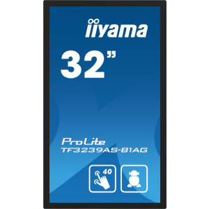 IIyama Smart ProLite TF3239AS-B1AG Touchscreen 31.5 inch FHD IPS 8 ms 60 Hz