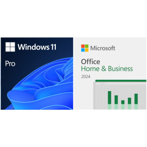 Licenta Microsoft Pachet Special Licente Retail PRO: 1x Windows 11 PRO + 1x Office Home and Business 2024
