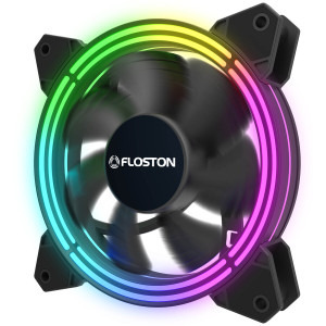 Floston HALO RGB Rainbow LED 120mm Three Fan Pack
