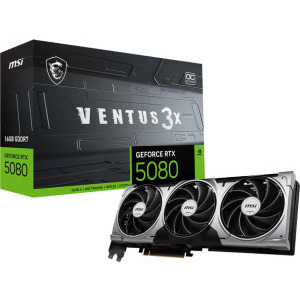 MSI GeForce RTX 5080 Ventus 3X OC 16GB GDDR7 256-bit DLSS 4.0