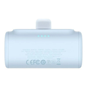 Baseus Compact, 5000 mAh, 20W, 1x USB-C, Blue