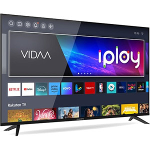 Allview Smart TV QLED QL55iPlay6200-U Seria iPlay6200-U 139cm negru 4K UHD HDR
