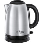 Fierbator Russell Hobbs 23912-70, 2400W, 1.7L, Inox/Negru