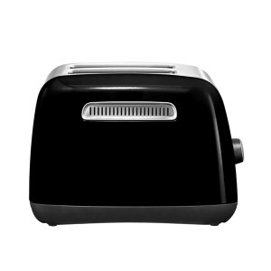 KitchenAid Prajitor de paine 5KMT221EOB Onyx Black, 1100W, 2 sloturi, Negru-Argintiu