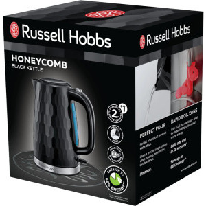 Russell Hobbs HoneyComb Black 26051-70, 2400W, 1.7L, Negru