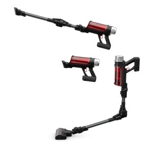 Rowenta vertical XForce Flex 9.60 Animal Care RH2078WO, 250W, Tub Flex, Smart Control Display, baza de incarcare, 0.4L, Rosu/ negru, Rosu-Negru