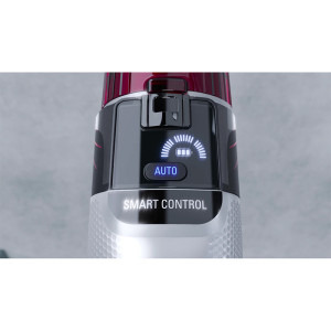 Rowenta vertical XForce Flex 9.60 Animal Care RH2078WO, 250W, Tub Flex, Smart Control Display, baza de incarcare, 0.4L, Rosu/ negru, Rosu-Negru