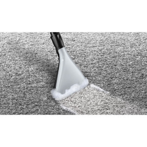 Bosch multifunctional cu spalare Wet&Dry BWD41700, 1700W, sac 2.5L, rezervor apa 5L, perie tapiterie, perie mobilier, duza pentru spatii ingustefiltru HEPA-lavabil, Negru, cu sac