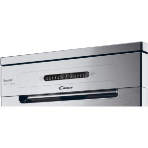 Candy CF 3E9E0X, 13 seturi, 5 programe, Clasa E, Inverter, Maxi Tub, 60 cm, Inox