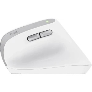 Trust Bayo II, Wireless Ergonomic, Silent click, Reincarcabil USB-C, White