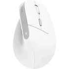 Mouse Trust Bayo II, Wireless Ergonomic, Silent click, Reincarcabil USB-C, White