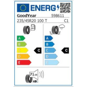 Goodyear UG Performance3 XL235/45R20 100T