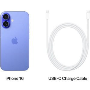 Apple iPhone 16, 512GB, 5G, Ultramarine
