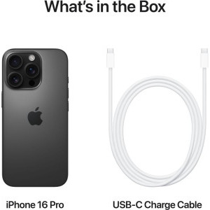 Apple iPhone 16 Pro Max, 1TB, 5G, Black Titanium