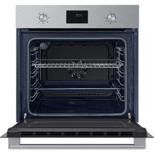Samsung NV68A1140BS/OL, Electric, 68 L, Autocuratare catalitica, True convection, Display, Clasa A, Inox