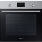 Cuptor incorporabil Samsung NV68A1140BS/OL, Electric, 68 L, Autocuratare catalitica, True convection, Display, Clasa A, Inox