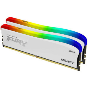 Memorie Kingston FURY Beast RGB White Special Edition 32GB DDR4