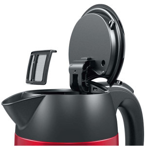 Bosch DesignLine TWK4P434, 1.7L, 2400W, Rosu-Gri